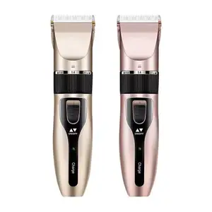 Professional Salon Electric Hair Clipper Wholesale Shaving Head Haircut Tool with Oil Push Carving and Shear Features