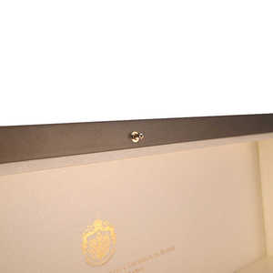 กล่องไม้สนแบบหรูหรา บรรจุภัณฑ์เดี่ยว สำหรับใส่ขนม ช็อกโกแลต เค้ก ของว่าง อาหาร ขนมปัง น้ำมันมะกอก  พร้อมโลโก้สั่งทำได้ รีไซเคิลได้ - Product Image 5