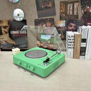 Tocadiscos de Vinilo Todo en Uno con Altavoz, Pantalla y Control Remoto, Tocadiscos de 3 Velocidades, Tocadiscos de Vinilo con Bluetooth - Product Image 4