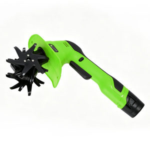 Mini-cultivateur sans fil VERTAK 12V, outil de jardinage portatif pour ameublir la terre, batterie lithium rechargeable, cultivateur rotatif électrique - Product Image 2