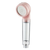 Douche à main haute pression économe en eau, type pluie, portable pour voyage, avec filtre en coton PP