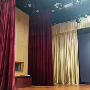 Tenda da Palcoscenico in Velluto Ignifugo su Misura per Teatro e Sfondi Matrimoniali, Direttamente dalla Fabbrica - Product Image 2