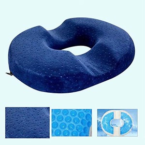 Donut <span class=keywords><strong>coxis</strong></span> Gel almohada para las hemorroides de silicona de enfriamiento cojín del asiento - Product Image 4