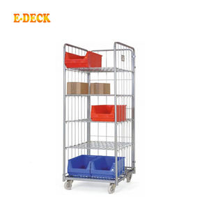 Meilleure vente entrepôt de stockage industriel <span class=keywords><strong>Cage</strong></span> à rouleaux en métal galvanisé à mailles en acier pliantes A Frame - Product Image 1