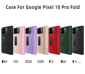 Funda para Google Pixel 10 Pro Fold con Soporte, Cuero con Textura de Litchi, Protector de Pantalla Integrado, Protección Total a Prueba de Golpes - Product Image 2