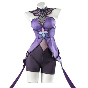 Honkai: ชุดคอสเพลย์หงส์ดำตัวละครดาวชุดคอสเพลย์ชุดผู้หญิงพร้อมถุงมือหมวก - Product Image 1