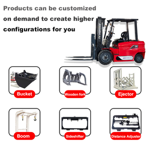 ISO <span class=keywords><strong>CE</strong></span> 中国制造商全地形叉车 越野叉车 两段式桅杆农用叉车 - Product Image 4