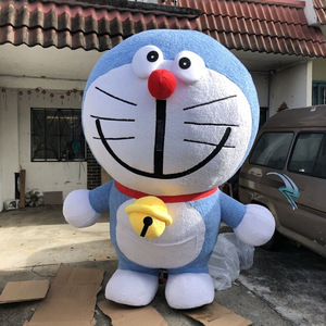Divertida al por mayor de 2,2 m inflable <span class=keywords><strong>Doraemon</strong></span> de personaje de dibujos animados Animal traje de la mascota para adultos - Product Image 2