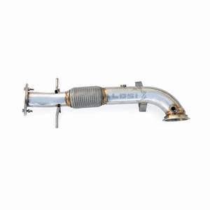 Tuyau d'échappement en acier inoxydable haute performance pour <span class=keywords><strong>Volvo</strong></span> <span class=keywords><strong>S90</strong></span> V90 2.0T (T4/<span class=keywords><strong>T5</strong></span>) de 2017 à 2022 – Amélioration de la puissance du downpipe - Product Image 2