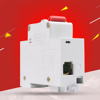 Disjoncteur domestique DZ47, interrupteur à air haute puissance 1P monophasé 80A/100A/125A 220V Courbe BCD D Secondaire