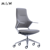 M & W Chaise de bureau ergonomique haut de gamme pour ordinateur inclinable nordique confortable à la mode roulant personnalisé