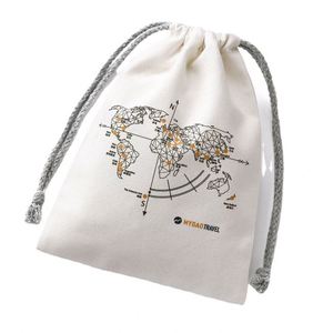 Sac à cordon en toile de coton personnalisé par le fabricant avec impression sérigraphique personnalisable pour le rangement de bijoux et les cadeaux jouets - Product Image 4