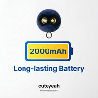 Porte-clés interactif en peluche ChatGPT Ciel Nocturne Noir avec LED à dégradé étoilé, recherche de données en ligne, support ODM, vente en gros en vrac