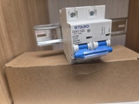 Interruptor de Circuito en Miniatura de Alta Corriente 125A PA66 Tipo C 1P 2P 3P 4P 10kA AC400V para Riel DIN, Interruptor Principal de Entrada Doméstica