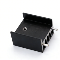 Dissipateur thermique en aluminium sur mesure, profilés en aluminium, pièces et accessoires en aluminium CNC