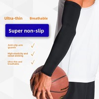 Manchon de compression rafraîchissant personnalisé anti-UV pour bras, protège-coude sportif, cyclisme, basketball, course à pied, respirant, antidérapant