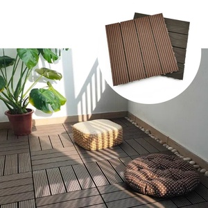 Environmental protection Customized Color Terrace Backyard Outdoor Composite <strong>Decking</strong> Tiles Interlocking - Product Image 1