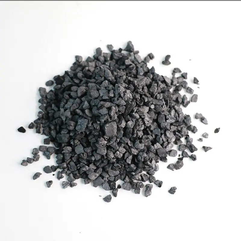 粒状石炭ベースの活性炭を提供する低灰分4% 廃ガス浄化装置カーボンバッグ生産者