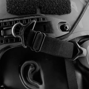 Tarnfarben-Nylon Doppelmodus Abnehmbare Leichtgewichtige Taktische Schutzmaske für Outdoor-Sportarten Hochdruck DO XI MA-106 - Product Image 6