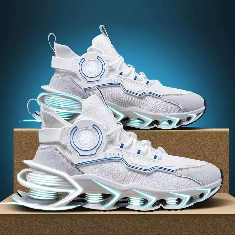 Hot Sale New Men Sneakers Thick Sole Breathable Running Shoes For Men Outdoors Walking Shoes Zapatillas 