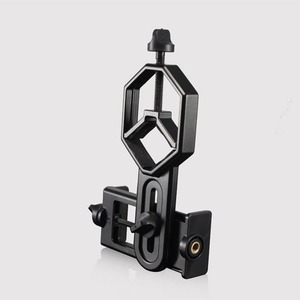 Aluminum Alloy Phone Holder Universal Support 1/4-20 Screw Mount Quick Release For Telescope Photography - Product Image 1