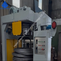 Machine de tréfilage de grand diamètre à tambour unique vertical inversé pour boulons à vis écrous clous faisant la production de mailles soudées en acier