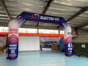 Gerbang Acara Tiup Bersegel, Inflatable Iklan PVC yang Diperkuat dengan Titik Angkur yang Diperkuat untuk Promosi Pameran - Product Image 5