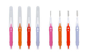Palillos Interdentales Dentales Cónicos con Mango de 0.8MM 1.2MM 1.5MM de Tamaño Mixto Personalizables para Cepillo Interdental - Product Image 1