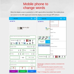 Ultra-Thin 12V <strong>Car</strong> LED <strong>Display</strong> Rear Window Advertising Screen Scrolling Word <strong>Display</strong> <strong>for</strong> Windshield - Product Image 2