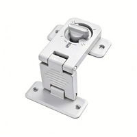 Nouvelle serrure de sécurité multifonctionnelle pour enfants, loquet de porte de tiroir, verrou de sécurité pour bébé sans perçage