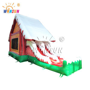 Winsun ชุดรูปแบบปราสาทเป่าลมสไลด์คอมโบสนามเด็กเล่นกลางแจ้งบ้านเด็กเด้งได้รับการรับรอง CE กันน้ำได้ง่าย - Product Image 1