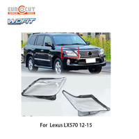 WOFIT Pièces automobiles, phares, couvercle en verre pour phare, pour Toyota Lexus LX570 2012-2015 2016-2021