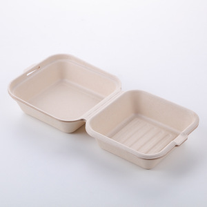 Prime Quality Eco-Friendly Customizable <b>Takeaway</b> Food Packaging <b>Containers</b> for Hamburger Boxes Export - Product Image 6