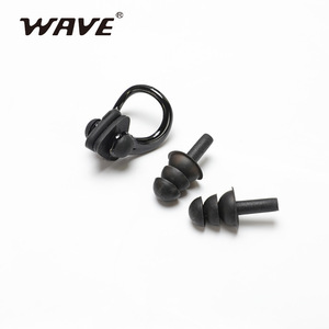 Juego de Pinza Nasal y Tapones para Oídos de Silicona, Suaves para Natación, con Estuche de Plástico - Product Image 2