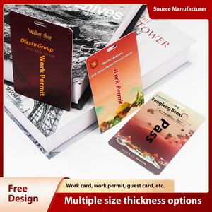 Porte-cartes durable et moderne pour cartes d'exposition B4, cartes d'usine B7, <span class=keywords><strong>permis</strong></span> de travail scolaire, cartes de documents B2, avec cordon - Product Image 6