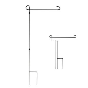 30*45 सेमी लोहे के पोल प्रचार कस्टम धातु ध्वज स्थायी उद्यान ध्वज उद्यान ध्वज - Product Image 1
