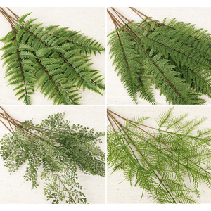 ใบเฟิร์นประดิษฐ์สูง 85 ซม. ดอกไม้พลาสติกผ้าไหมจำลอง ตกแต่งภายใน แพ็คหลายชิ้น - Product Image 2