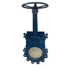 Vanne à lame manuelle en acier au carbone de 6 pouces, DN500 DN125, pour mélange d'eau Z73H/W/Y-16C/P - Product Image 4