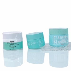 Tarro de Vidrio Cerámico Rosa Mate Personalizado de 15ml 20ml 30ml 50ml 100ml, Tarro de Crema Cosmética de Porcelana Blanca Opalina con Tapa - Product Image 3