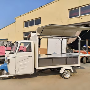 Camion de restauration, chariot à glaces, camion à café mobile, remorque alimentaire avec équipement de cuisine complet - Product Image 1