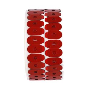 Bande de lentilles circulaires rouges 20-32mm, adhésif double face pour la réparation des montures de lunettes et le traitement des lentilles, printemps 2024 - Product Image 3