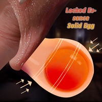Ensemble de Godemichés en Silicone Portables pour Hommes, Jouets Sexuels pour Adultes, Manchon Pénien Élargi et Épaissi Couleur Chair, Certifié CE ROHS - Vente Chaude