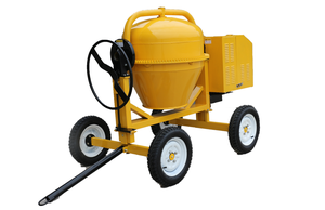 Mezcladora de Concreto Automática Diésel MAXMACH, 178FS, Soporte de Polea para Tambor de Alta Calidad y Eficiencia, Amarillo, 30 RPM - Product Image 5