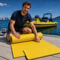Tissu enduit Hypalon personnalisé, imperméable et résistant aux déchirures, pour bateaux pneumatiques