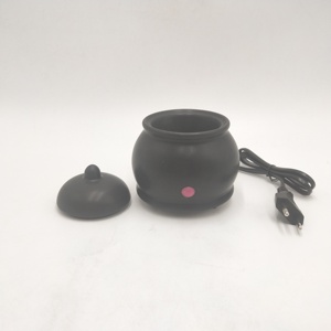 220V <strong>Black</strong> Ceramic Electric Aroma <strong>Wax</strong> <strong>Burner</strong> Eco-friendly Household Decorative Oil Warmer for Aromatherapy <strong>Wax</strong> <strong>Melts</strong> Candle - Product Image 2