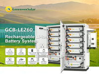 Onduleurs hybrides Solis 125 kW, batterie au lithium à refroidissement liquide de 261 kWh pour la sauvegarde de la batterie solaire C&I