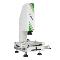 Machine de mesure vidéo AUSKY AQC100 économique, projecteur optique de profil horizontal 2D mini, projecteur optique de table, garantie 1 an