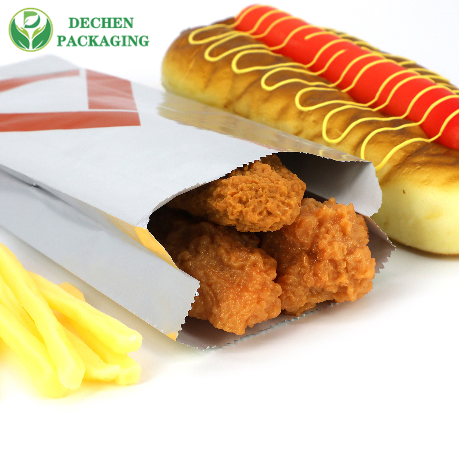 Bolsas de kebab al por mayor asequibles envoltorios de papel de perro caliente de China