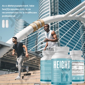 Cápsulas Veganas para el Crecimiento JBY OEM ODM de Marca Privada, Suplemento de Cápsulas para el Crecimiento con Calcio y Vitamina <span class=keywords><strong>D</strong></span> para Niños y Adolescentes - Product Image 2