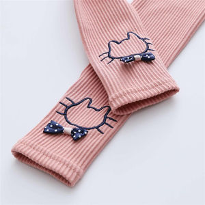 โรงงานผลิตเสื้อผ้าเด็กดีไซน์ใหม่ จำหน่ายเลกกิ้งสวยๆ ราคาถูกสำหรับเด็กผู้หญิง ขายส่ง - Product Image 4